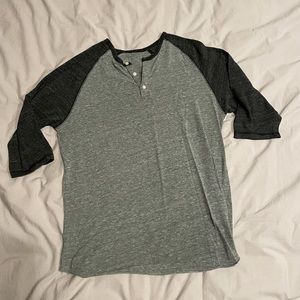 Alternative Apparel Men’s Henley Shirt - Large